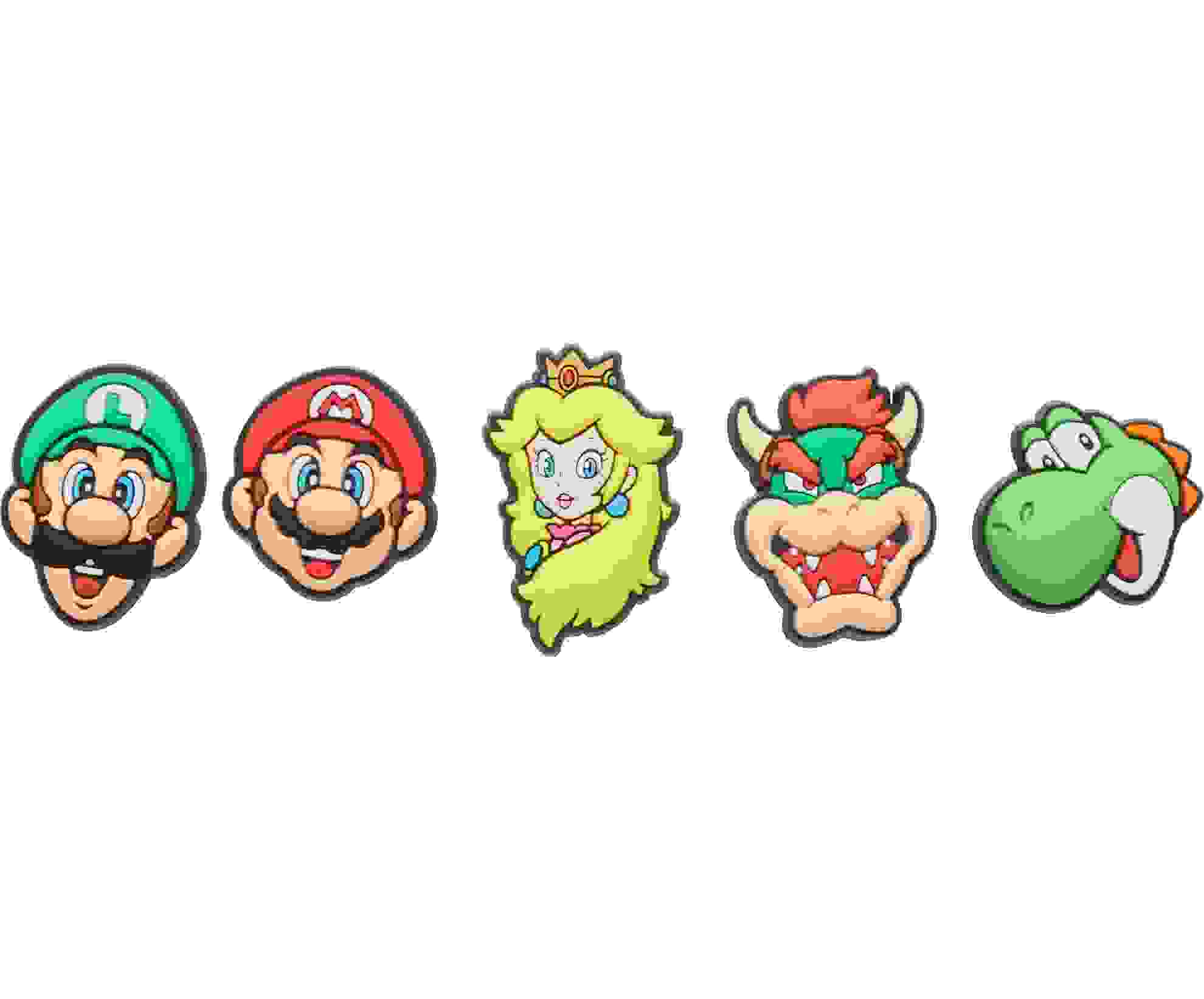 Crocs Super Mario Jibbitz 5PK Charms